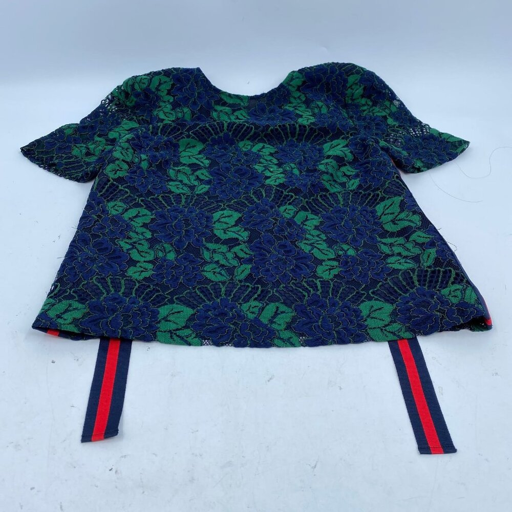 Ted Baker Green Basic Polyester Short Sleeve Blou… - image 3